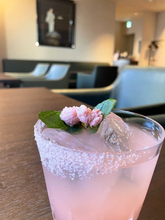 桜スプモーニ